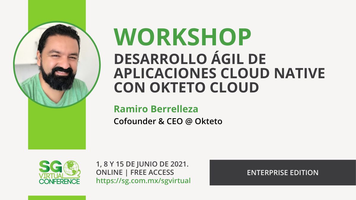 Image of Ramiro Speaking at SG Virtual Conference on June 8th
